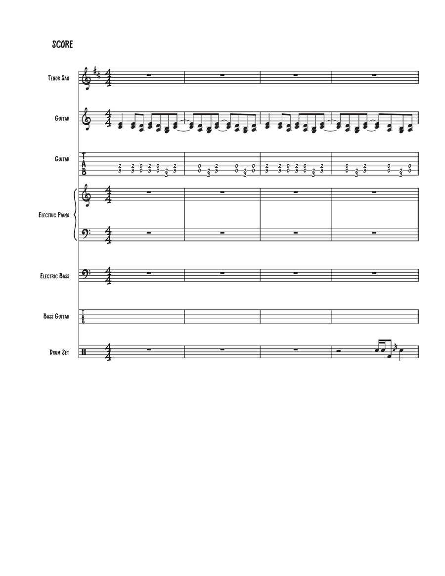 Time Is Tight Small Ensemble scores gallery preview page 2