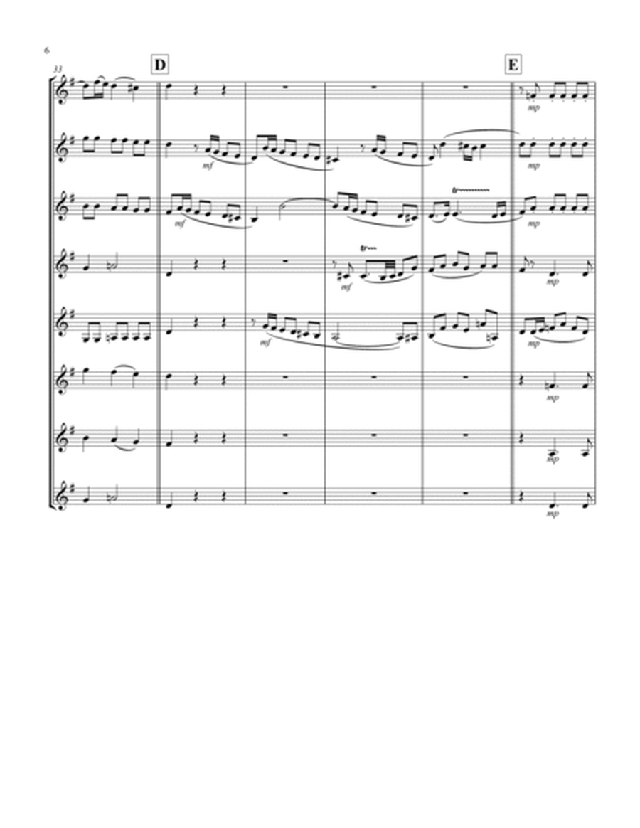 Recordare (from "Requiem") (F) (Clarinet Octet)