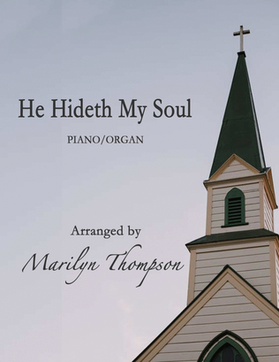 Book cover for He HidethMy Soul--Piano/Organ Duet.pdf