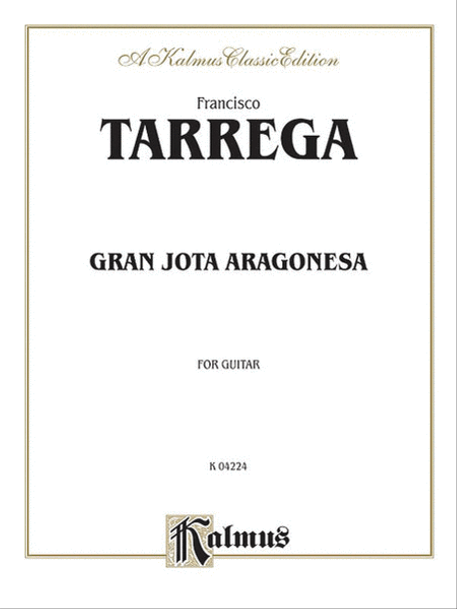 Gran Jota Aragonesa Small Ensemble scores gallery preview page 1