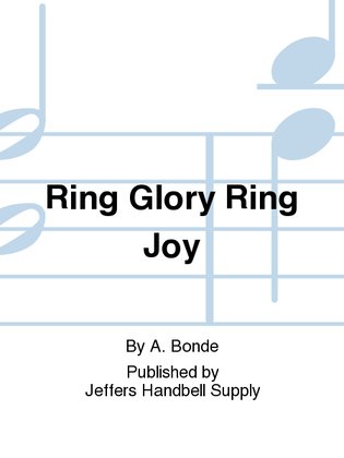 Book cover for Ring Glory Ring Joy