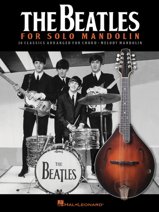 Book cover for The Beatles for Solo Mandolin