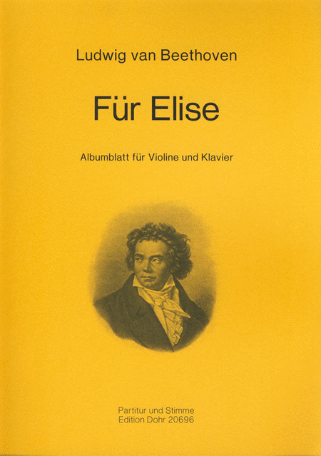 Fur Elise -Albumblatt fur Violine und Klavier