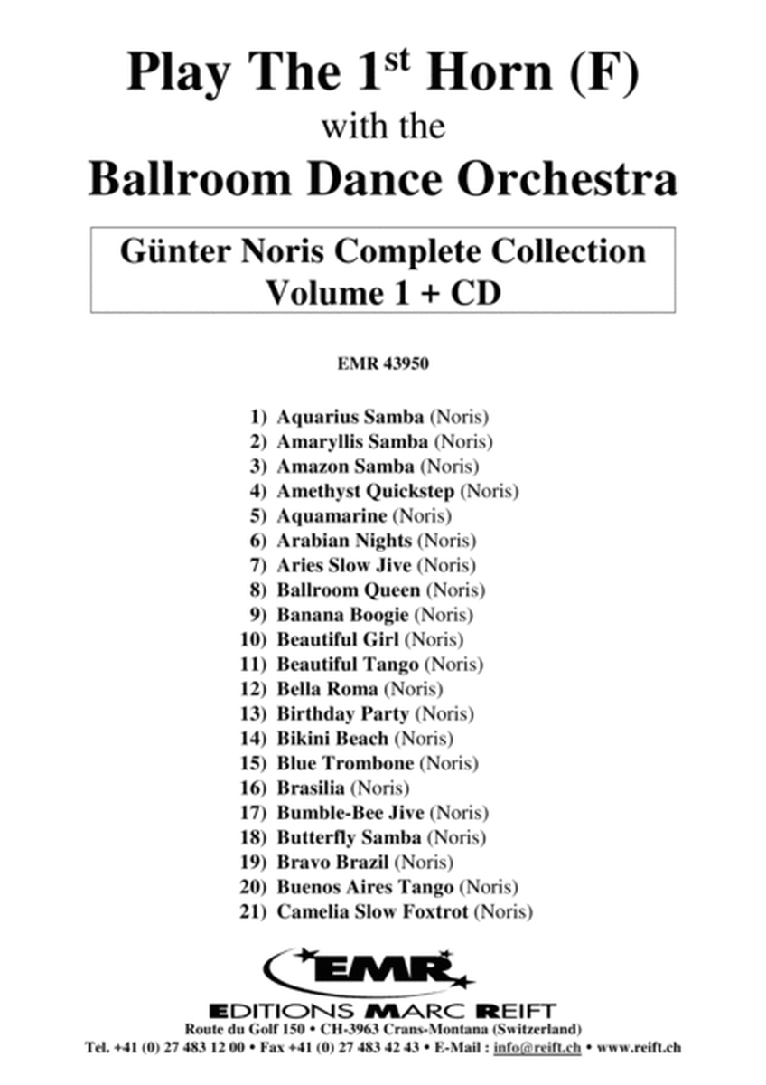 Play The 1st Horn With The Ballroom Dance Orchestra Vol. 1 image number null