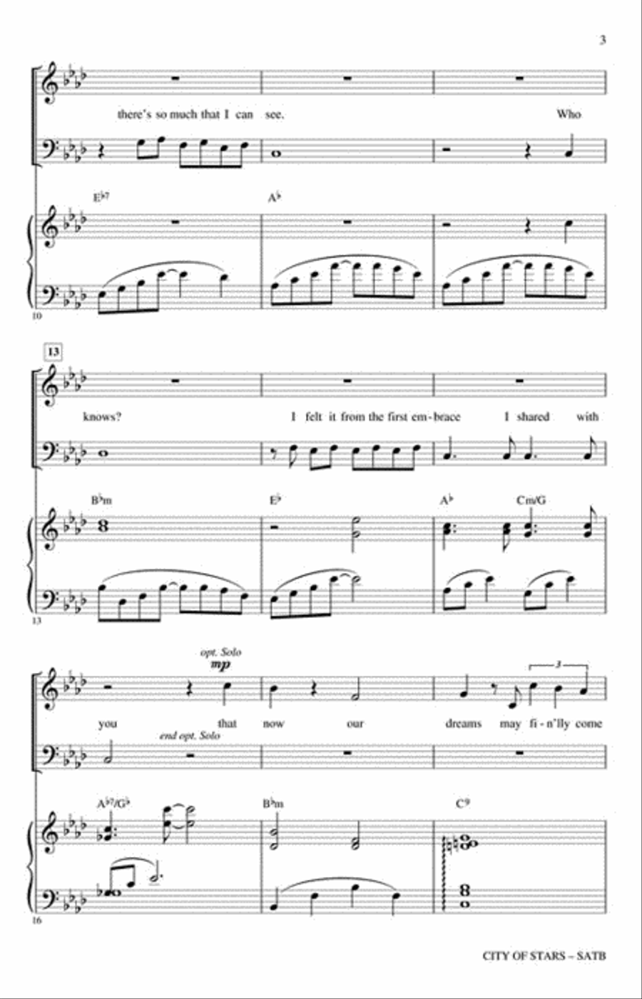 City of Stars Vocal Jazz Ensemble scores gallery preview page 3