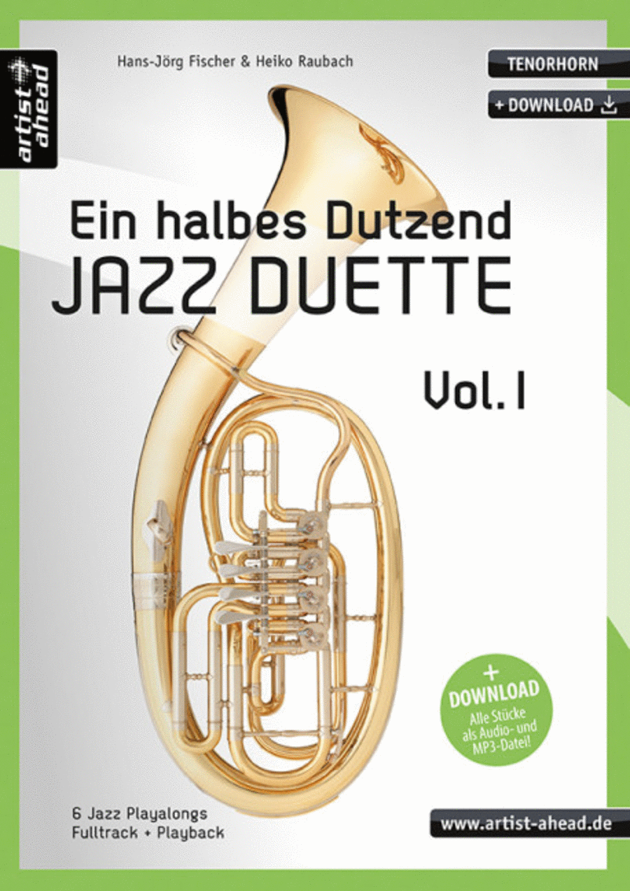 Ein halbes Dutzend Jazz Duette - Vol. 1 - Tenorhorn Vol. 1 Brass Duet scores gallery preview page 1