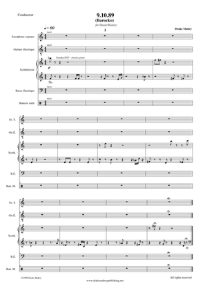 9.10.89 Barocko (score and parts)
