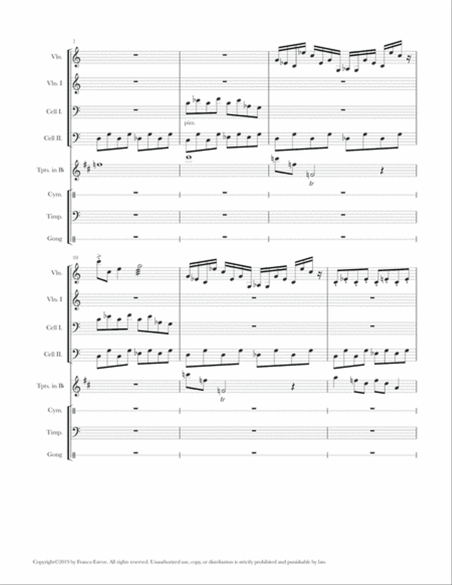 The Hunt's Reprise Concert Band scores gallery preview page 3