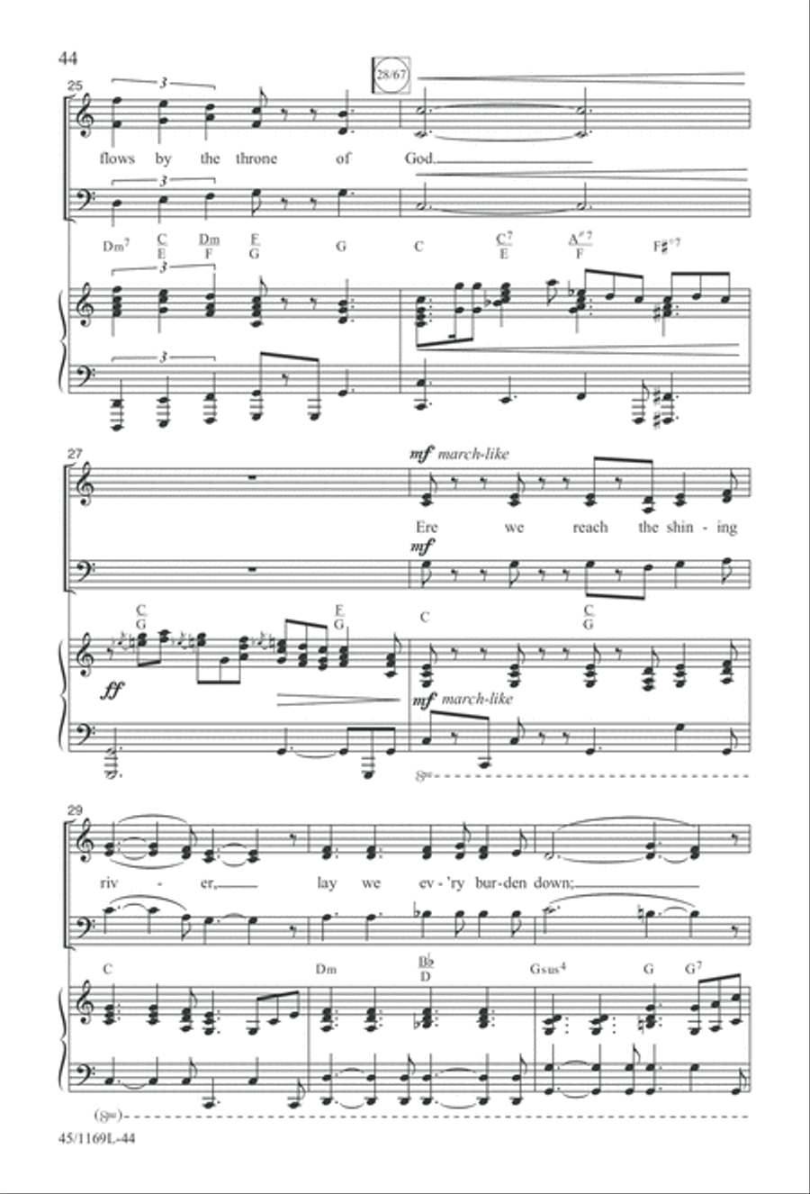 Simply Southern Gospel 3-Part scores gallery preview page 44