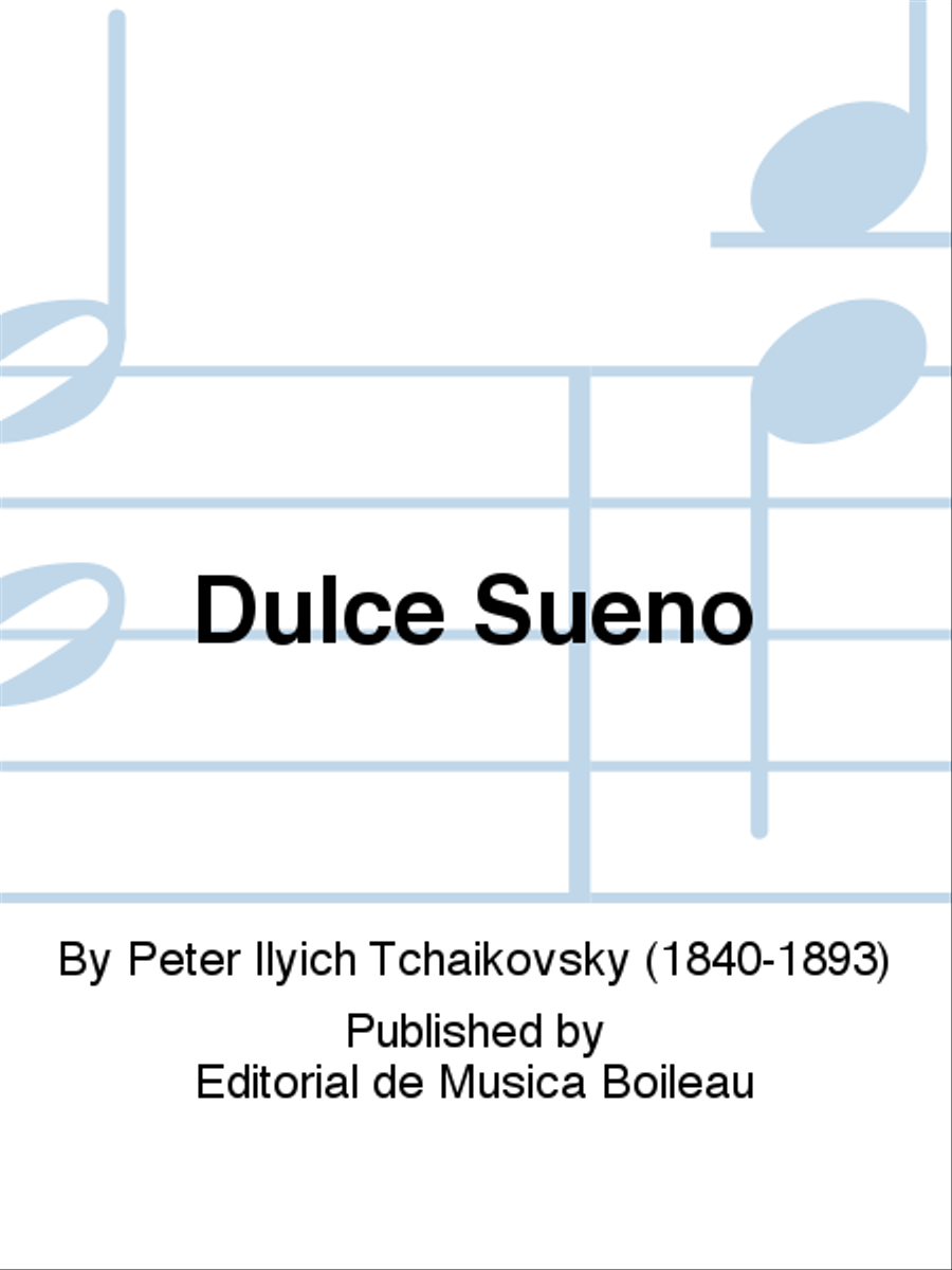 Dulce Sueno Dulce Sueno Piano Solo scores gallery preview page 1