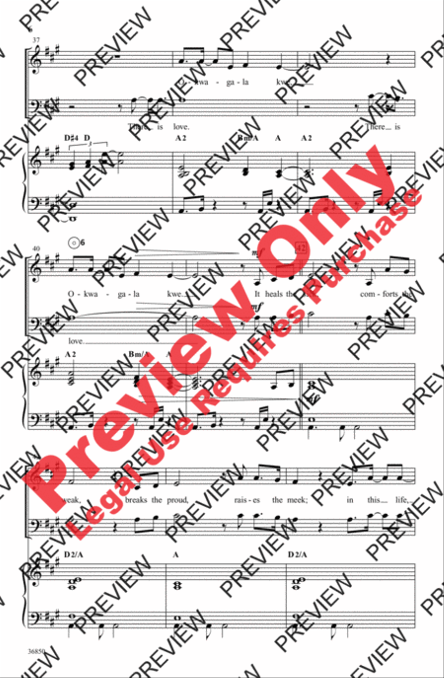 Love Love 2-Part scores gallery preview page 6