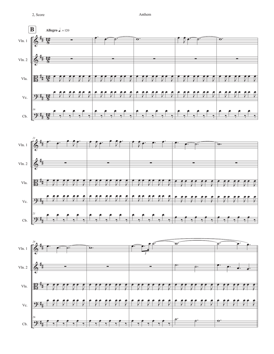 Anthem String Orchestra scores gallery preview page 2