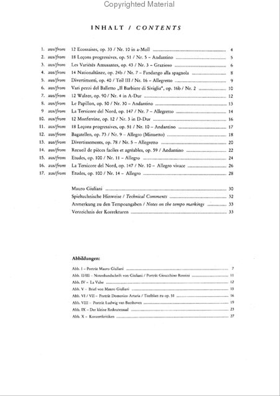 Mauro Giuliani und seine Welt / and his world School and Community scores gallery preview page 2