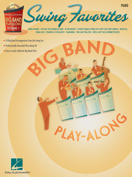 Big Band Play-Along, Vol. 1: Swing Favorites - Piano