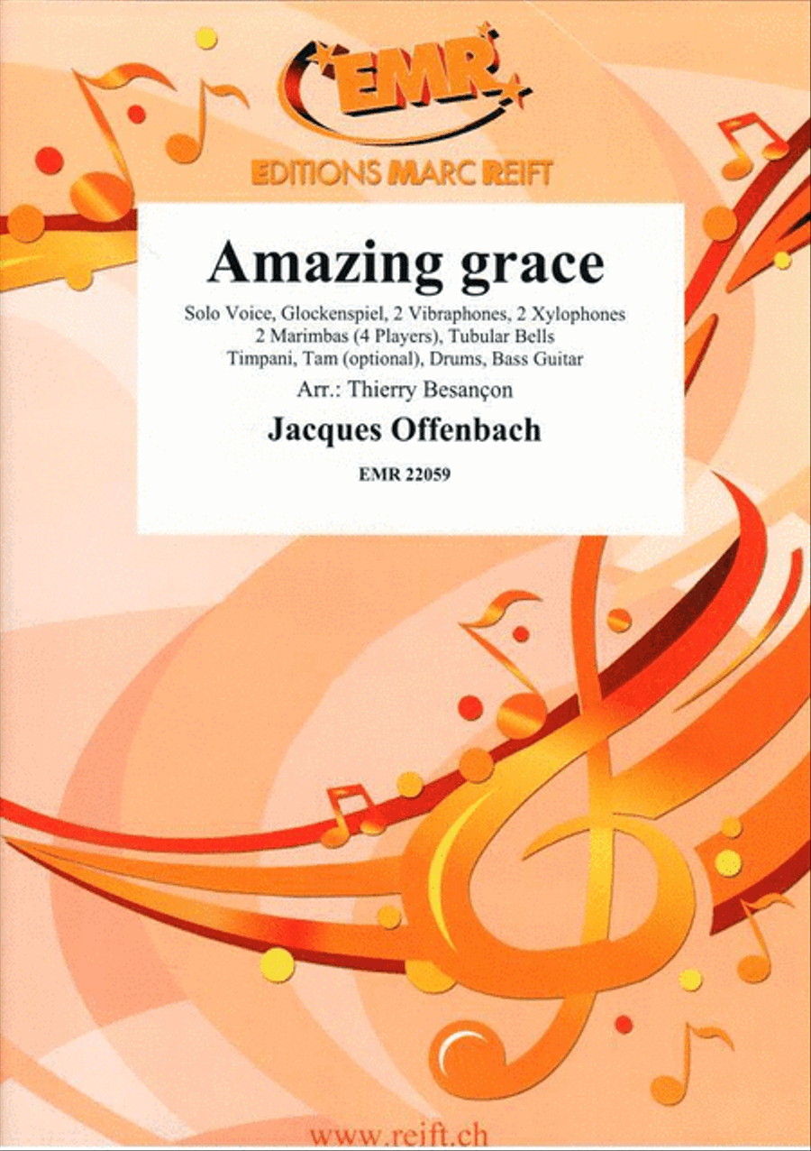 Amazing Grace Amazing Grace Percussion Ensemble scores gallery preview page 1