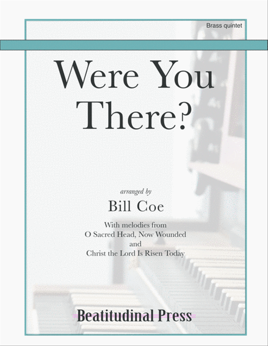 Were You There? Brass Quintet Brass Quintet scores gallery preview page 1