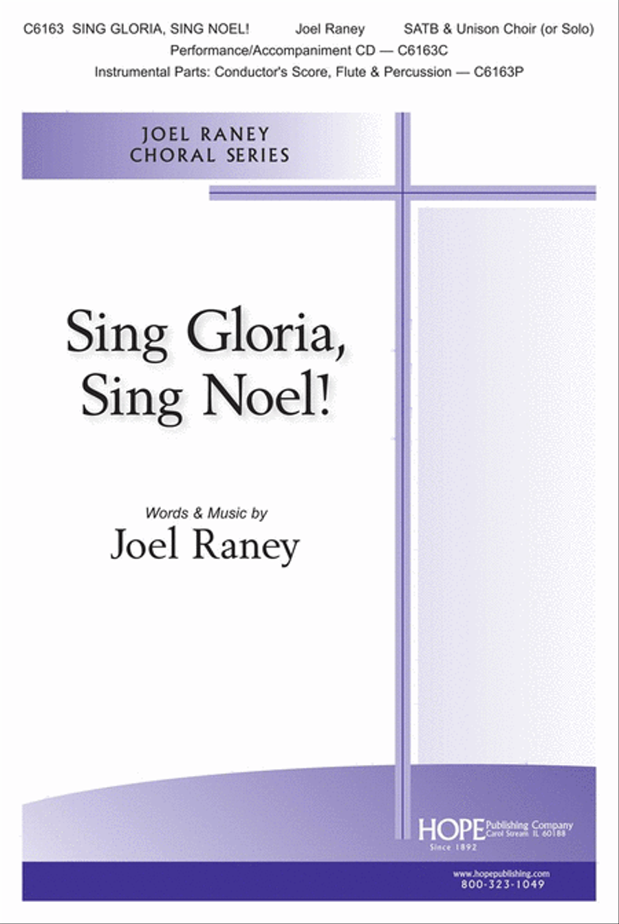 Sing Gloria, Sing Noel Unison Choir scores gallery preview page 2