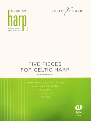 Book cover for Five Pieces For Celtic Harp