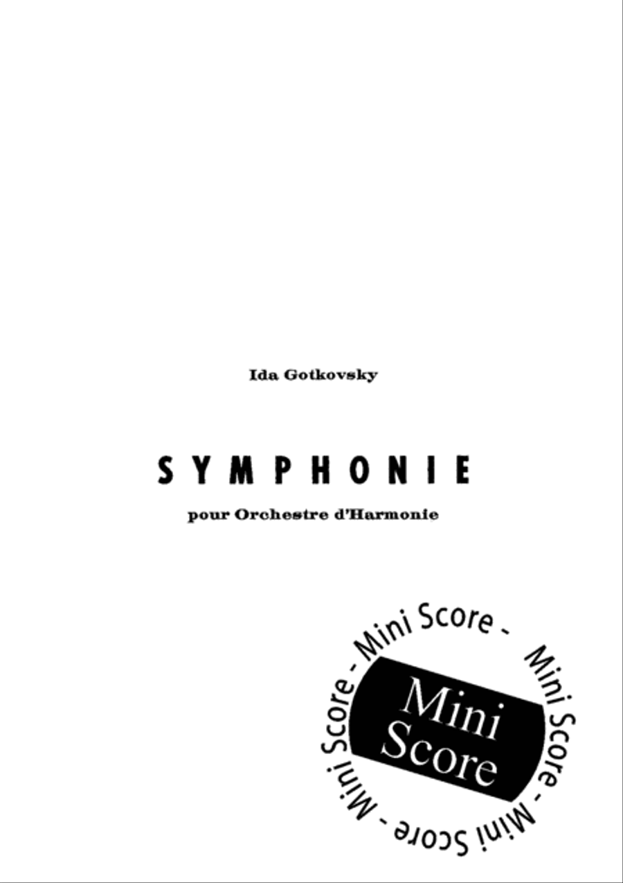 Symphonie pour Orchestre d'Harmonie Concert Band scores gallery preview page 3