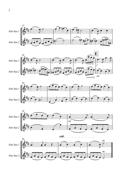 Pie Jesu (from Requiem) for Alto Saxophone Duet image number null