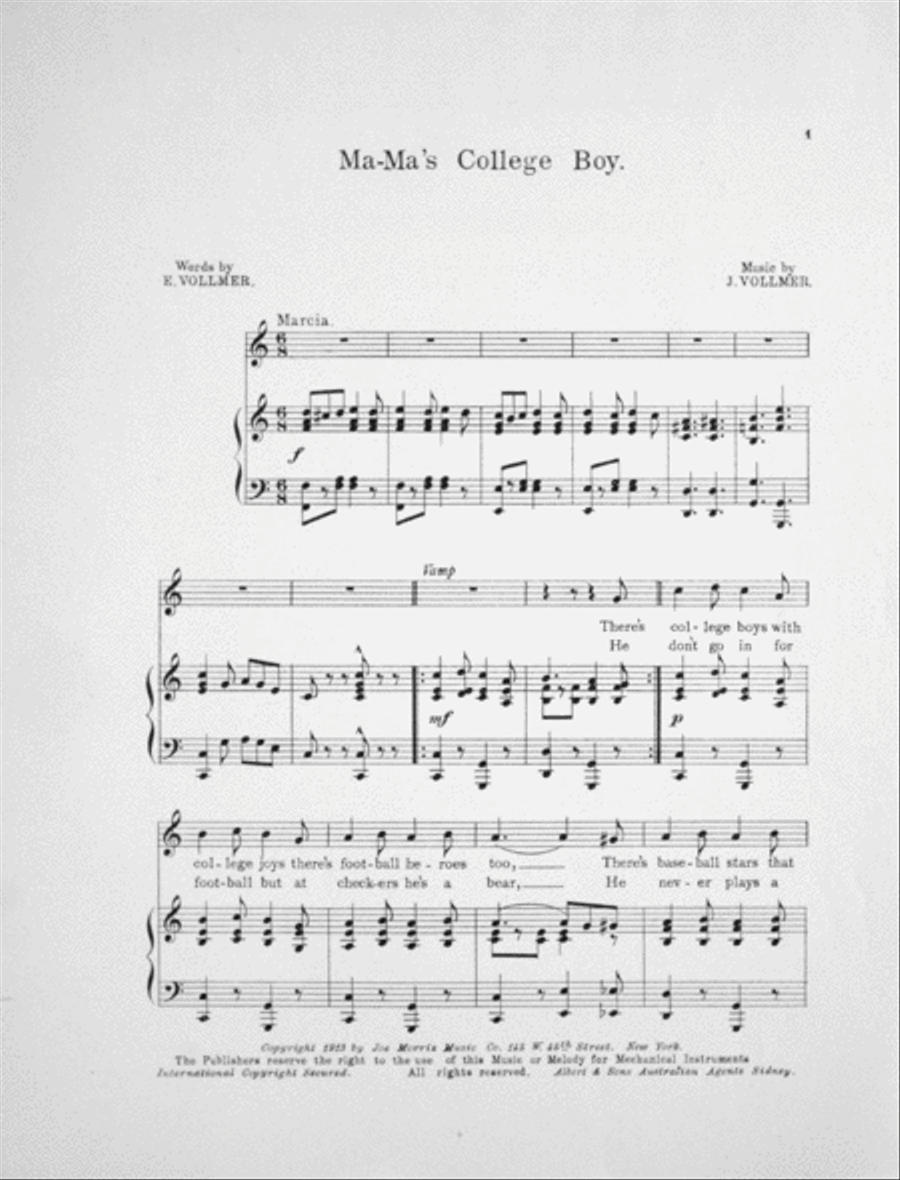 Ma-ma's College Boy Voice scores gallery preview page 2