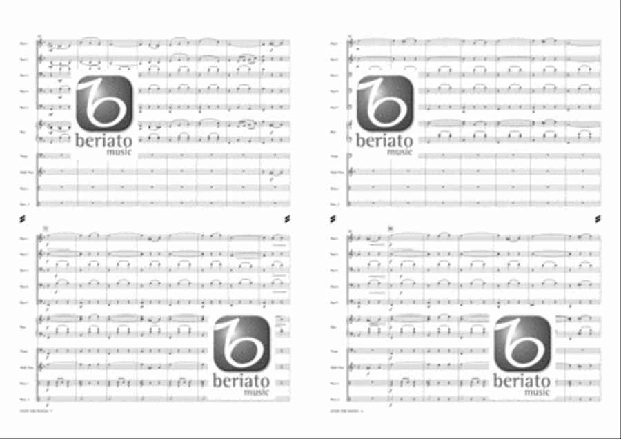Over the Waves Flexible/Adaptable scores gallery preview page 4