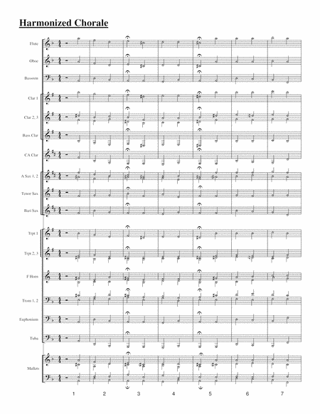CONCERT F WARM-UP (concert band; score, parts, license to copy) image number null