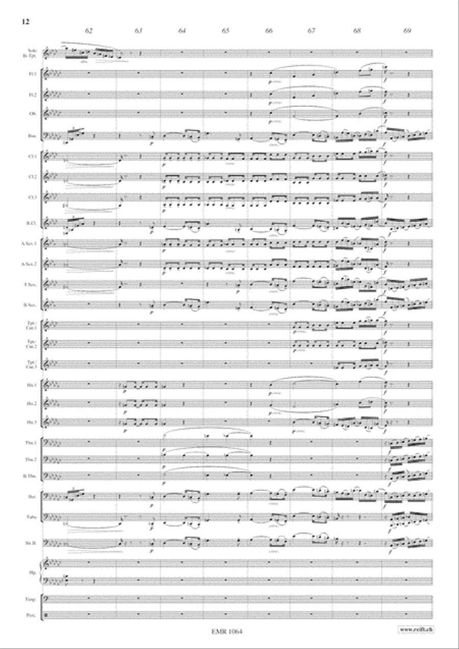 Concerto Concert Band scores gallery preview page 13