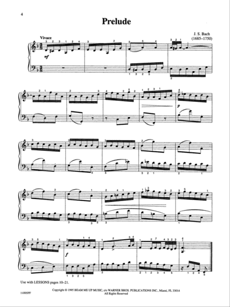 Michael Aaron Piano Course Performance Piano Method scores gallery preview page 6