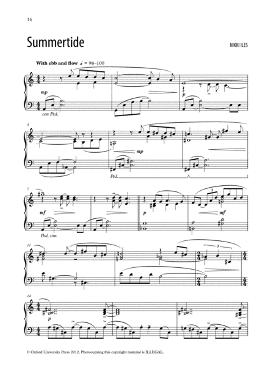 Jazz on a Summer's Day + CD Piano Solo scores gallery preview page 5