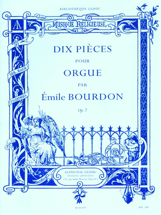 Book cover for Dix Pieces pour Orgue