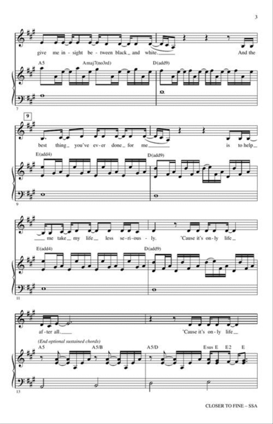 Closer to Fine SSA scores gallery preview page 4