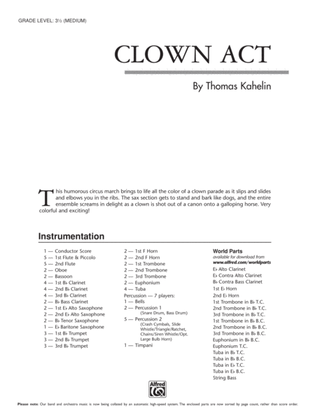 Clown Act: Score