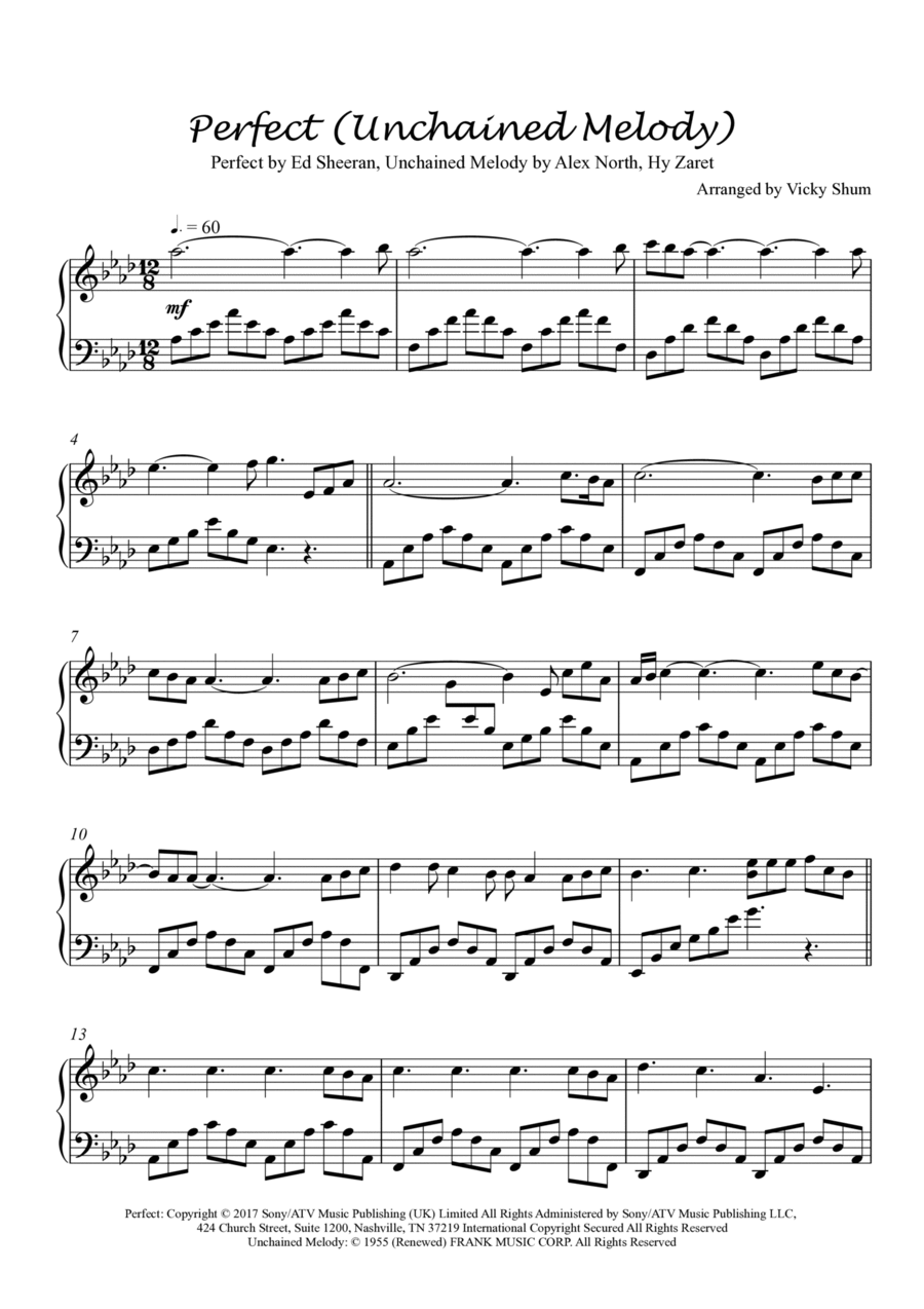 Perfect Piano Method scores gallery preview page 1