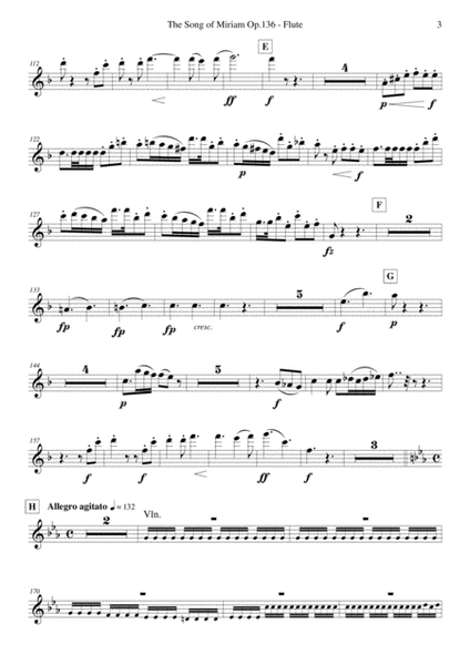 Schubert - The Song of Miriam Op.136 - Flute
