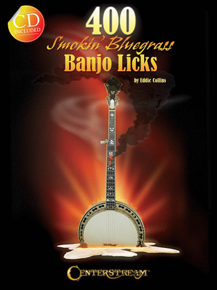 Book cover for 400 Smokin' Bluegrass Banjo Licks