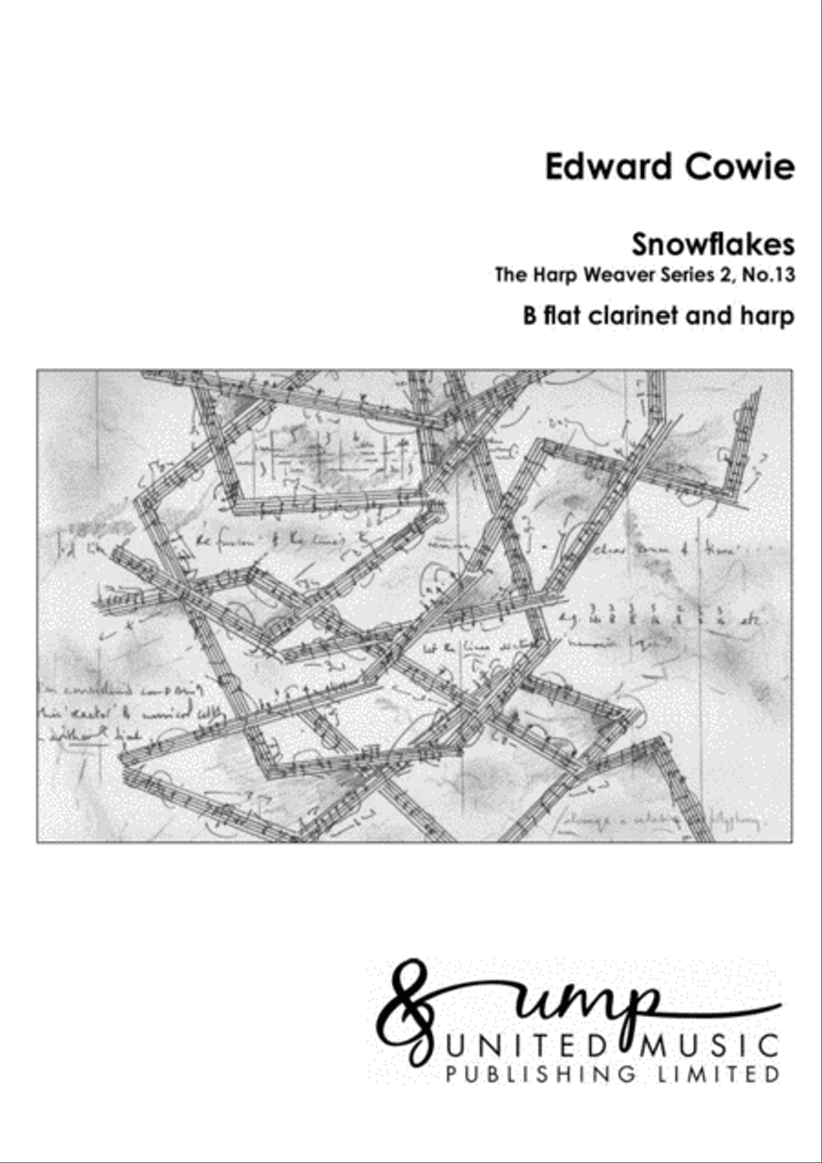 Snowflakes Clarinet scores gallery preview page 1