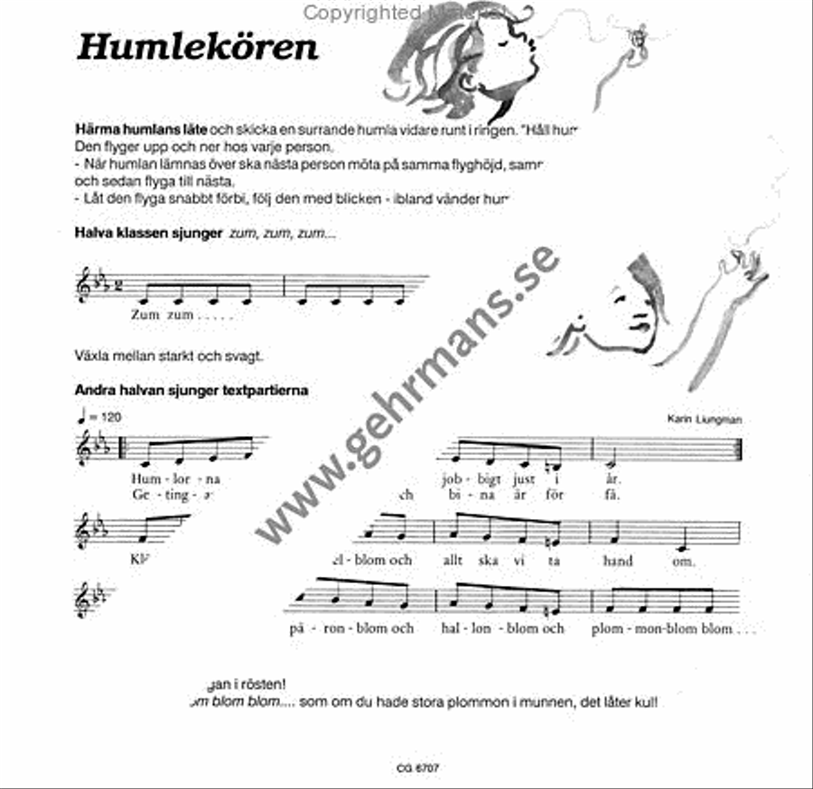 For nyfikna oron och glada fotter - repertoarbok 1 Collection / Songbook scores gallery preview page 7