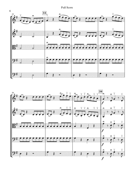 Eine Kleine Nachmusik For Intermediate String Orchestra image number null