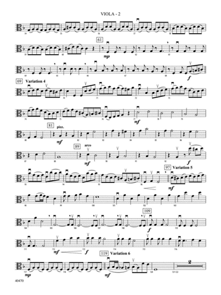 Hungarian Variations: Viola