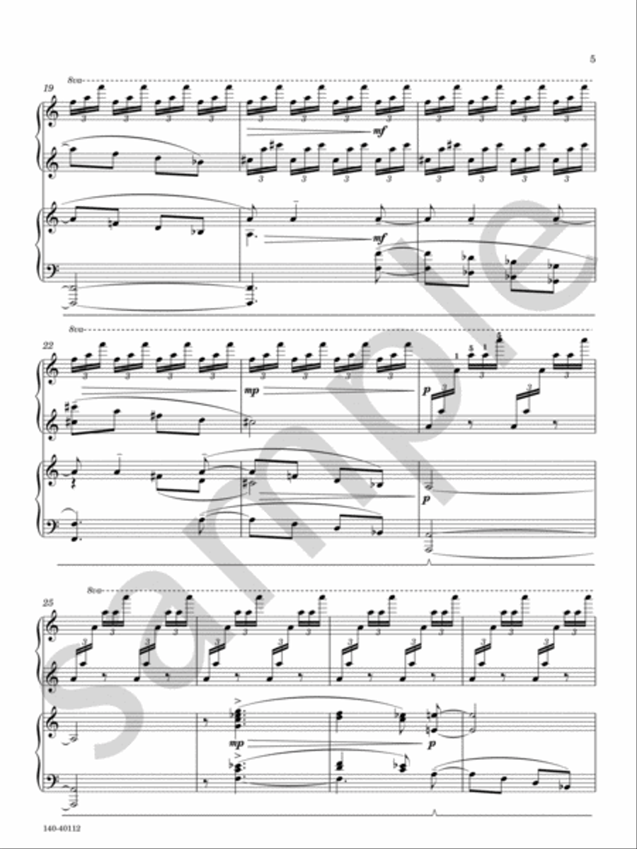 Allegretto Quasi Andantino Chamber Music scores gallery preview page 7