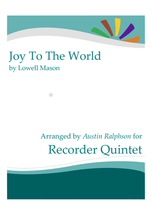 Joy To the World - recorder quintet