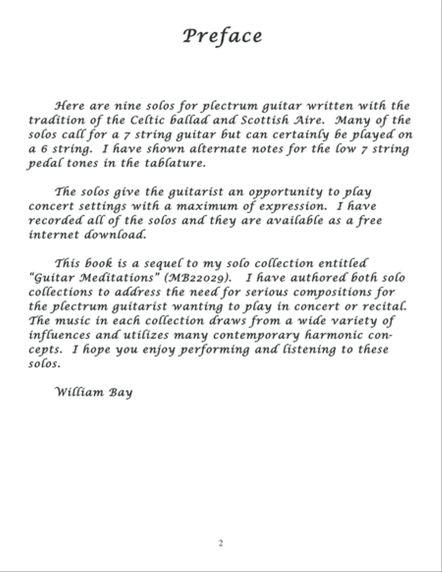 Guitar Airs & Ballads Guitar scores gallery preview page 3