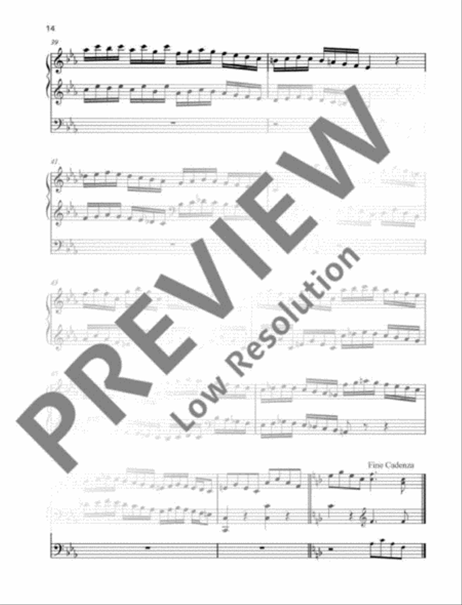 Cadenzas Organ scores gallery preview page 15
