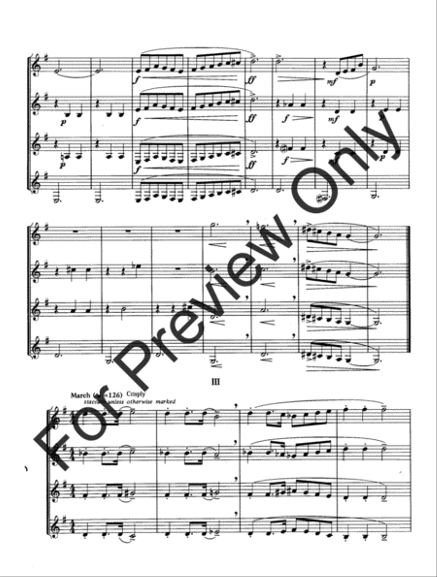 Petite Toot Suite B-Flat Clarinet scores gallery preview page 6