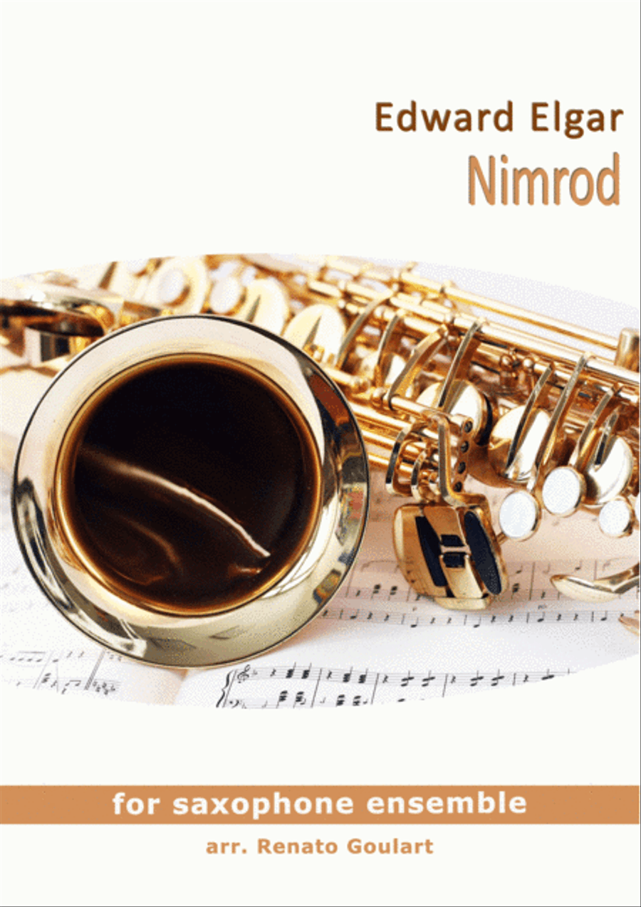 Nimrod (for saxophone ensemble) Woodwind Ensemble scores gallery preview page 1