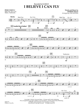 I Believe I Can Fly - Percussion 2