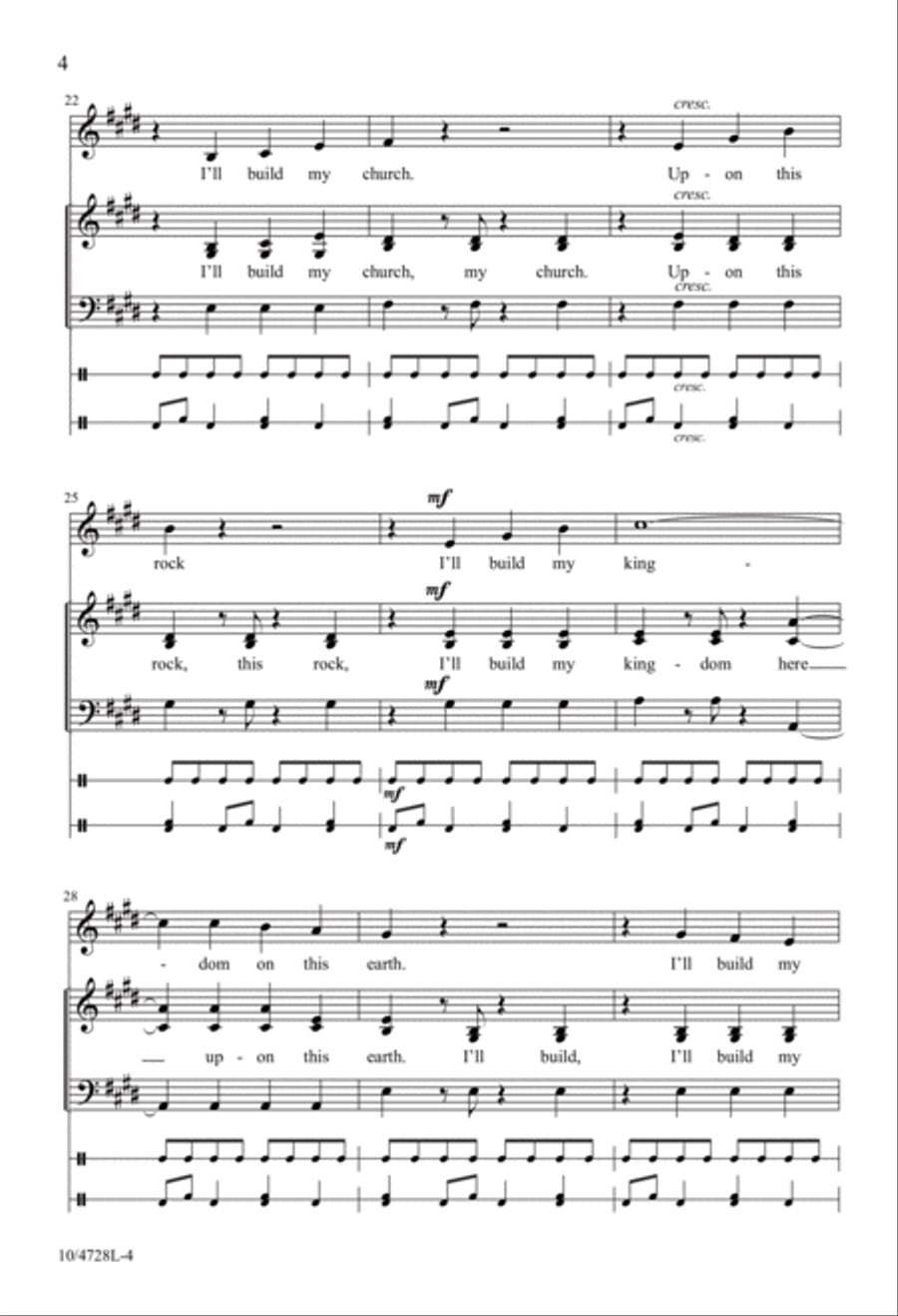 Upon This Rock Upon This Rock 3-Part scores gallery preview page 4