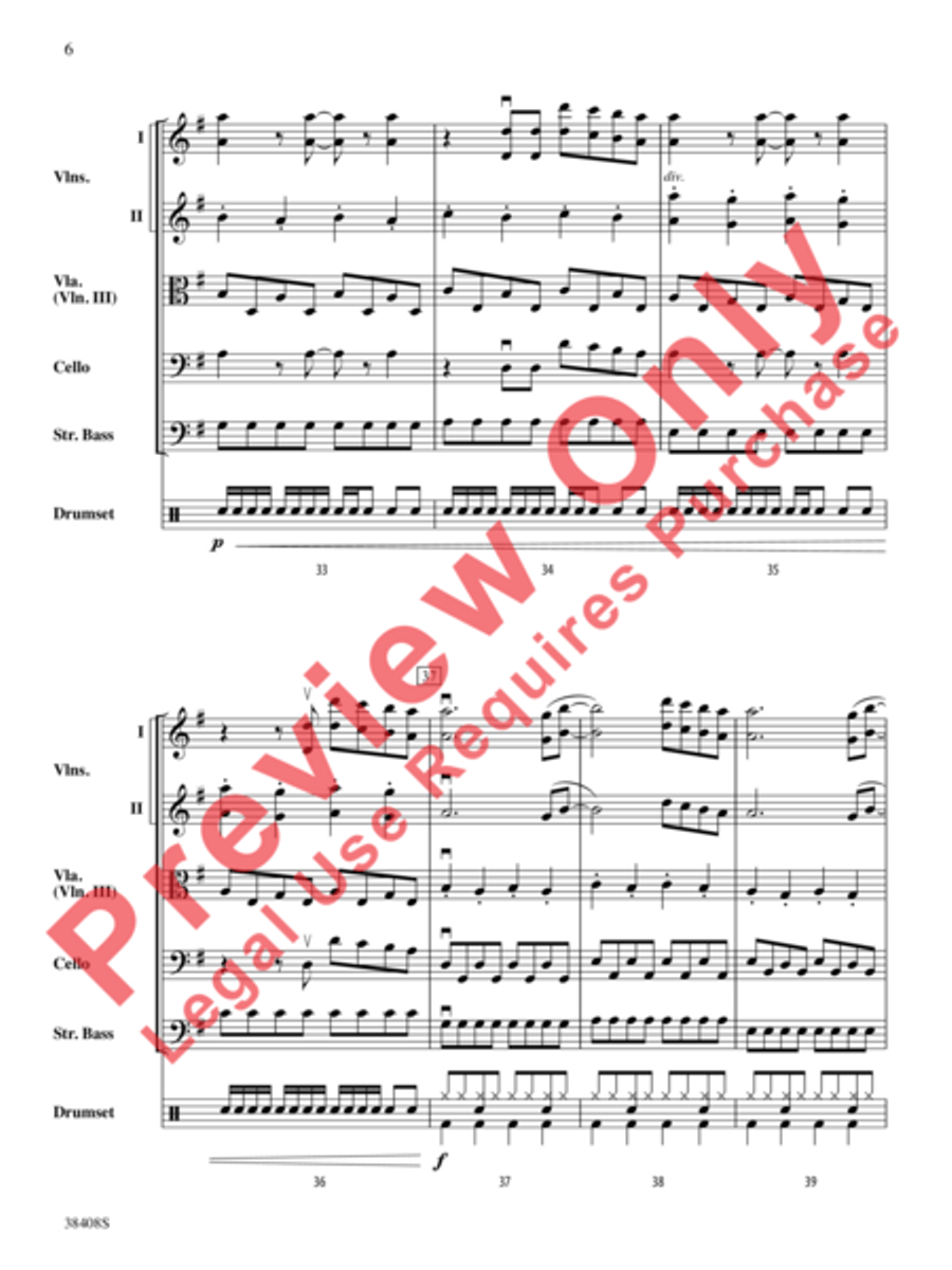 Firework String Orchestra scores gallery preview page 7