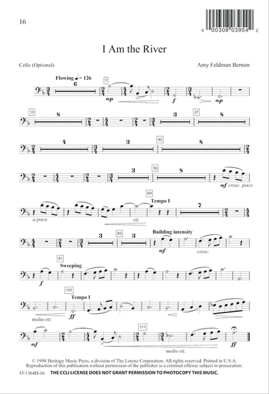 I Am the River I Am the River 3-Part scores gallery preview page 17